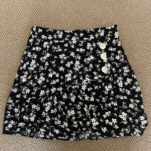 Ditsy floral skirt